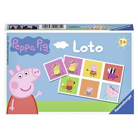 Ravensburger - Jeu Educatif - Loto - Peppa Pig - Un premier jeu éducatif mêlant observation , association et