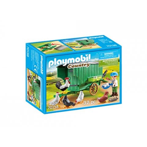 Playmobil Country 70138 - Enfant et poulailler