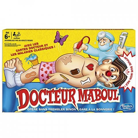 Docteur Maboul - Classique - Jeu de plateau électronique avec cartes - À partir de 6 ans