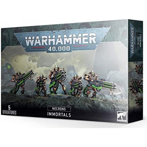 Warhammer 40k - Necron Immortels / Immortals Necrons - 5 figurines