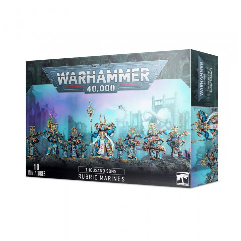 Warhammer 40k - Marine Rubricae / Rubric Marine - 10 figurines