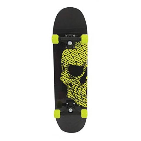 Skateboard - Noir avec motif