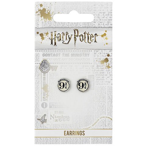 Boucles d'oreilles Harry Potter Platform 9 3/4