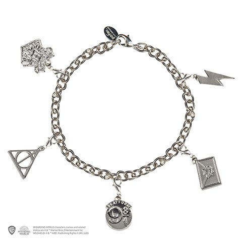 Bracelet Harry Potter 5 Charms boite luxe