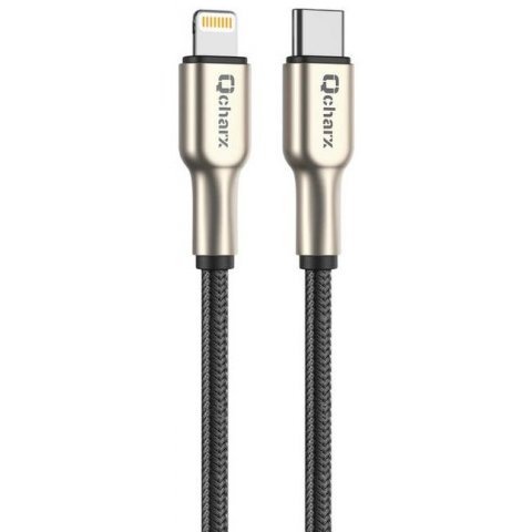 Câble Lightning USB-C 1m - Qcharx New York - 20W 3A max - QCHNEW5