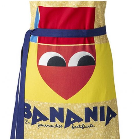 Tablier de cuisine Banania "La gourmandise fortifiante"