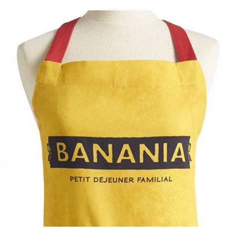 Tablier de cuisine Banania "Petit déjeuner familial"