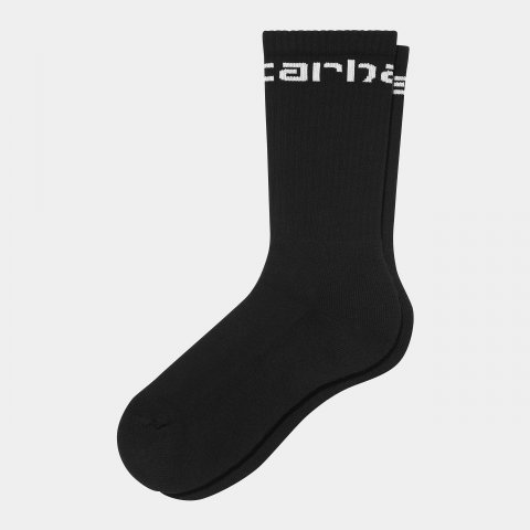 Chaussettes Carhartt Socks WIP One Size Taille Unique 39/46 Black / W