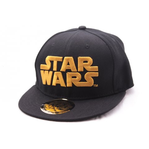 Casquette Noire Golden Logo Star Wars
