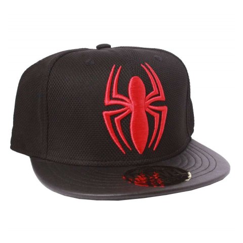 Casquette Noire Red Spider Spiderman