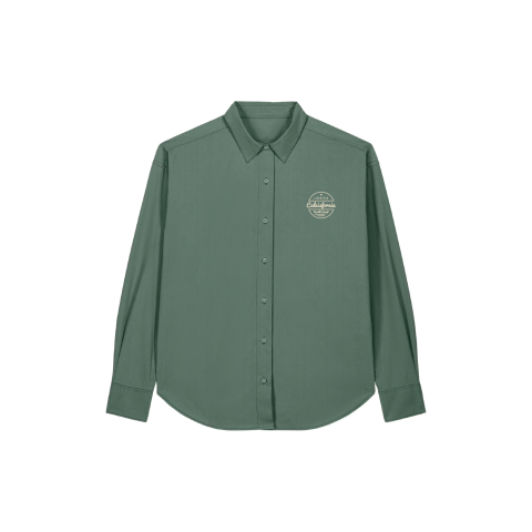 CHEMISE WORK GREEN