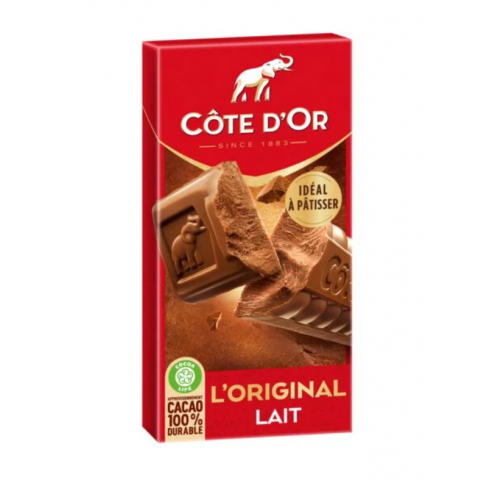 Chocolat au lait l'original CÔTE D'OR 