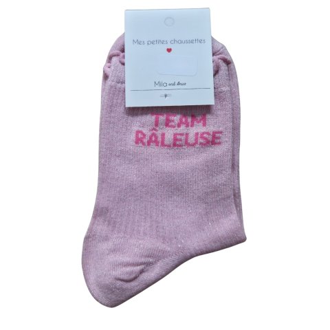 Chaussettes à paillettes TEAM RALEUSE