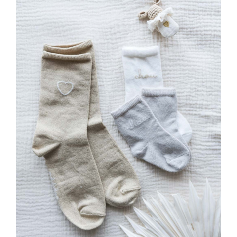 Coffret chaussettes bébé / chaussettes maman COCOEKO x ARCHIDUCHESSE