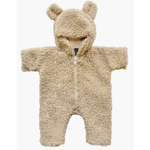 Combinaison Winnie beige pour poupées Babies MINIKANE