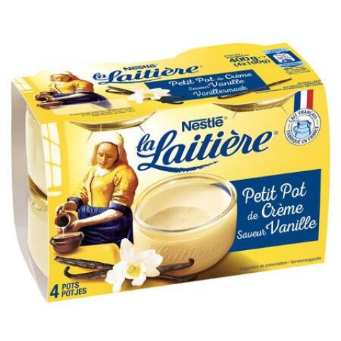 Crèmes dessert vanille LA LAITIERE