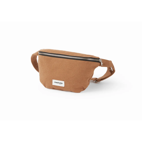 Sac banane Custine sergé de coton - Tobacco