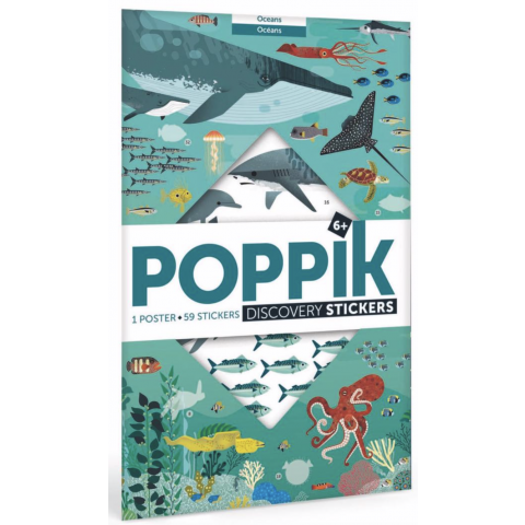 Poster en stickers - POPPIK - OCEANS