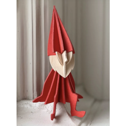 Elfe LOVI 12 cm - rouge - 3D à assembler