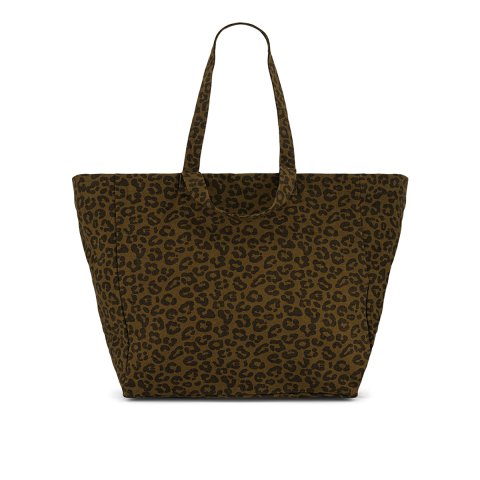Sac cabas Elisa - Graou olive ROSE IN APRIL