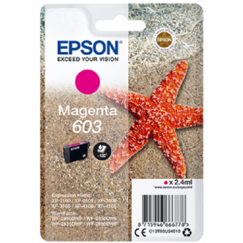 Cartouche EPSON 603 magenta