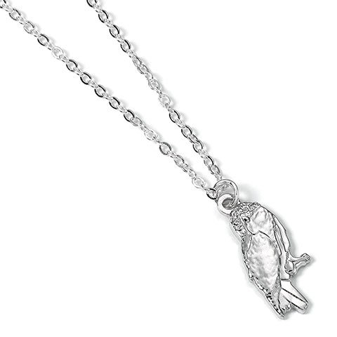 Collier Chouette Hedwige Harry Potter argent