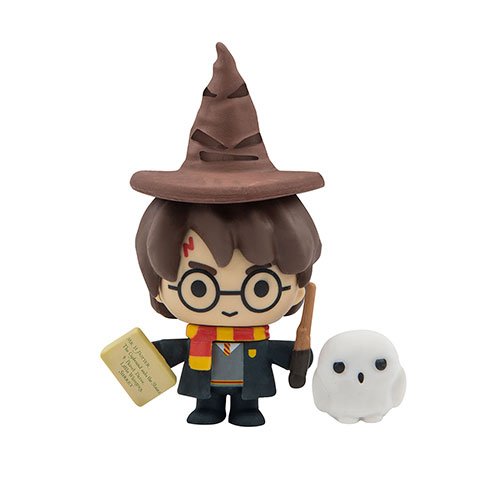 Figurine gomme Harry Potter et Hedwige
