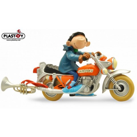 Figurine Gaston Moto Sapetoku