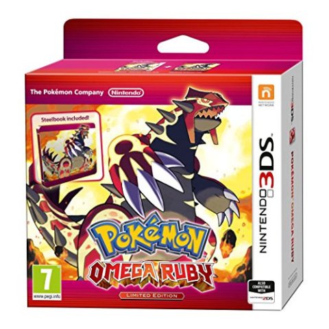 Pokémon Rubis Oméga + Steelbook Pokémon Rubis Omega - Édition limitée