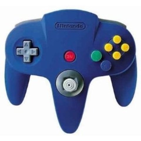 Manette Nintendo 64 bleu