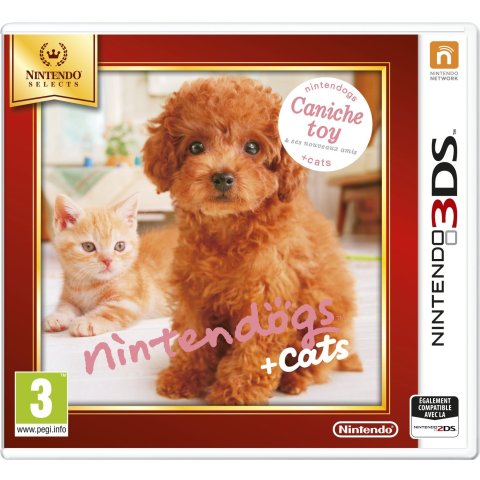 Nintendogs et Cats: Caniche Toy - Nintendo Selects - 3DS