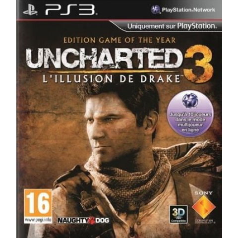 Uncharted 3 - L'illusion de Drake - édition jeu de l'année - PS3