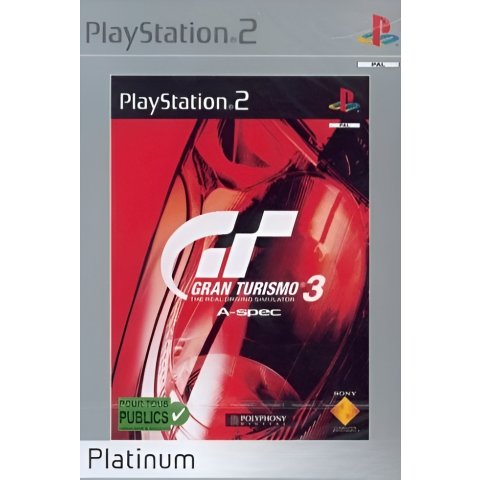 Gran Turismo 3 A-spec Platinum - PS2