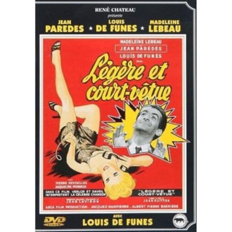 Rene Chateau - Légère et court vêtue - DVD