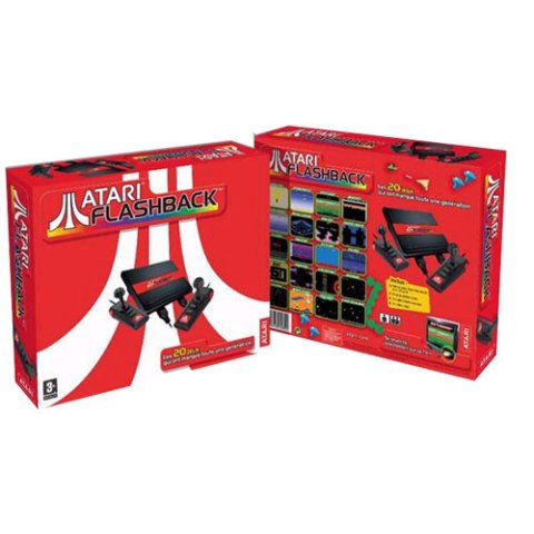 ATARI FLASHBACK Pack - Console + 20 JEUX + 2 MANETTES