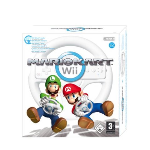 Mario Kart Wii + volant wii wheel + Wii