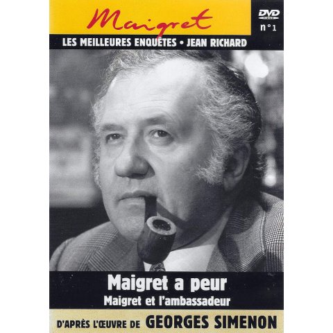 MAIGRET Jean Richard / 2 EPISODES : Maigret a peur - Maigret et l'ambassadeur  - DVD