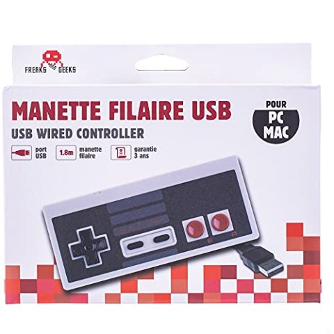 Manette USB forme NES pour PC/MAC
