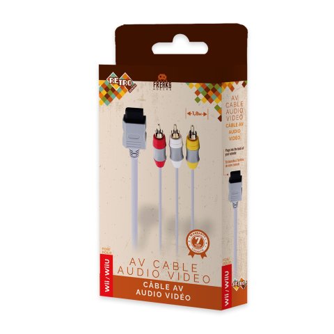 Câble Vidéo AV pour Wii / Wii U