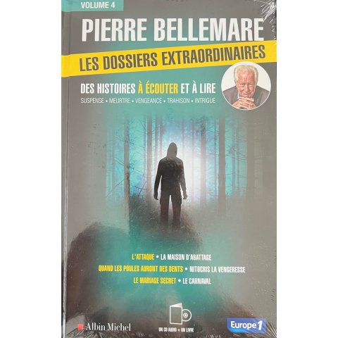 Les Dossiers extraordinaires de Pierre Bellemare - Volume 4 - Livre + CD