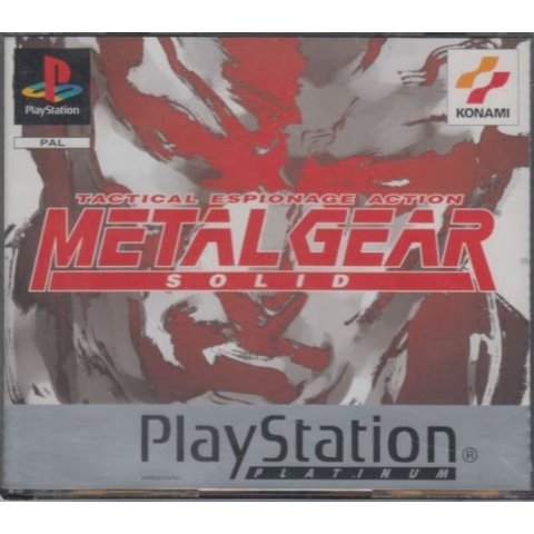 Metal Gear Solid Platinum - PS1