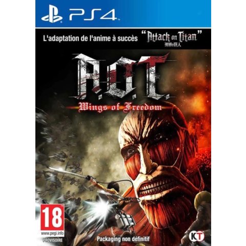 L'Attaque Des Titans - Wings Of Freedom - PS4