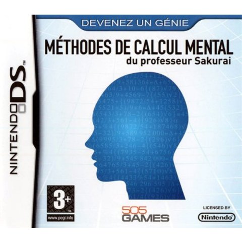 Devenez un Genie : Methodes de Calcul Mental du Professeur Sakurai - DS