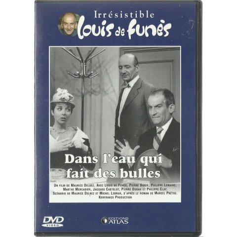 Louis De Funès - Dans l'eau qui fait des bulles - DVD