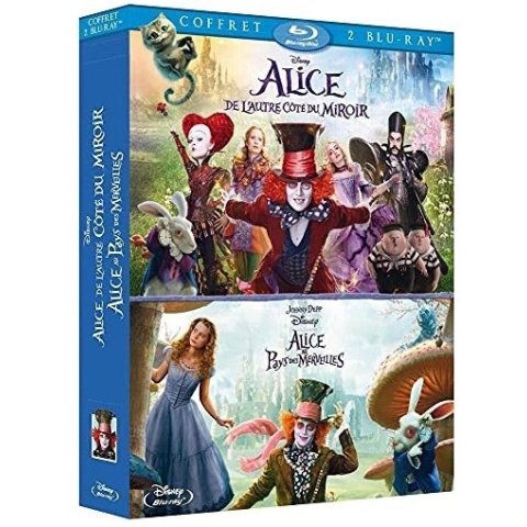 Alice Au Pays Des Merveilles + Alice De L'autre Côté Du Miroir -  Blu-Ray