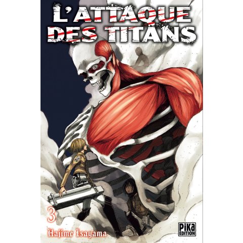L'attaque des titans Tome 3 - Manga