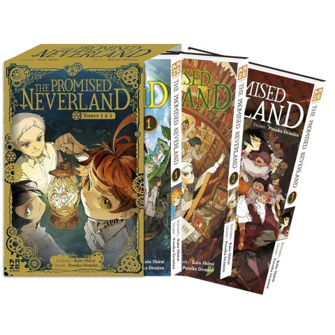 The Promised Neverland -Tome 01 à 03 - Manga