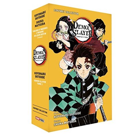 Coffret Demon Slayer - Roman jeunesse N°01 - Manga