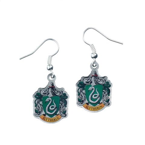 Boucles d'oreilles Harry Potter Serpentard
