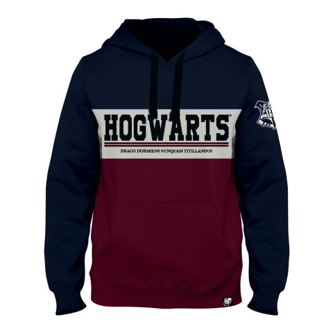 Sweat Enfant Harry Potter Hogwarts bleu blanc bordeaux
